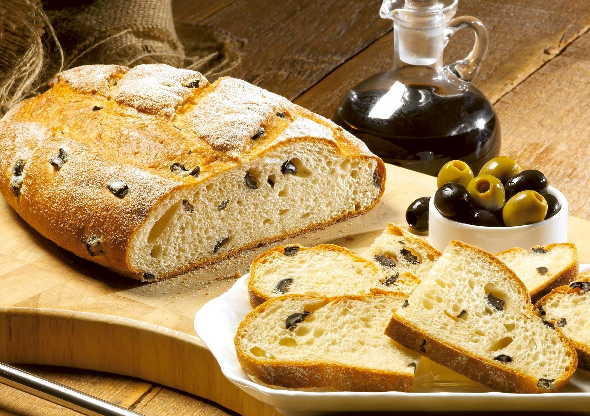 Greek Olive & Yoghurt Bread
