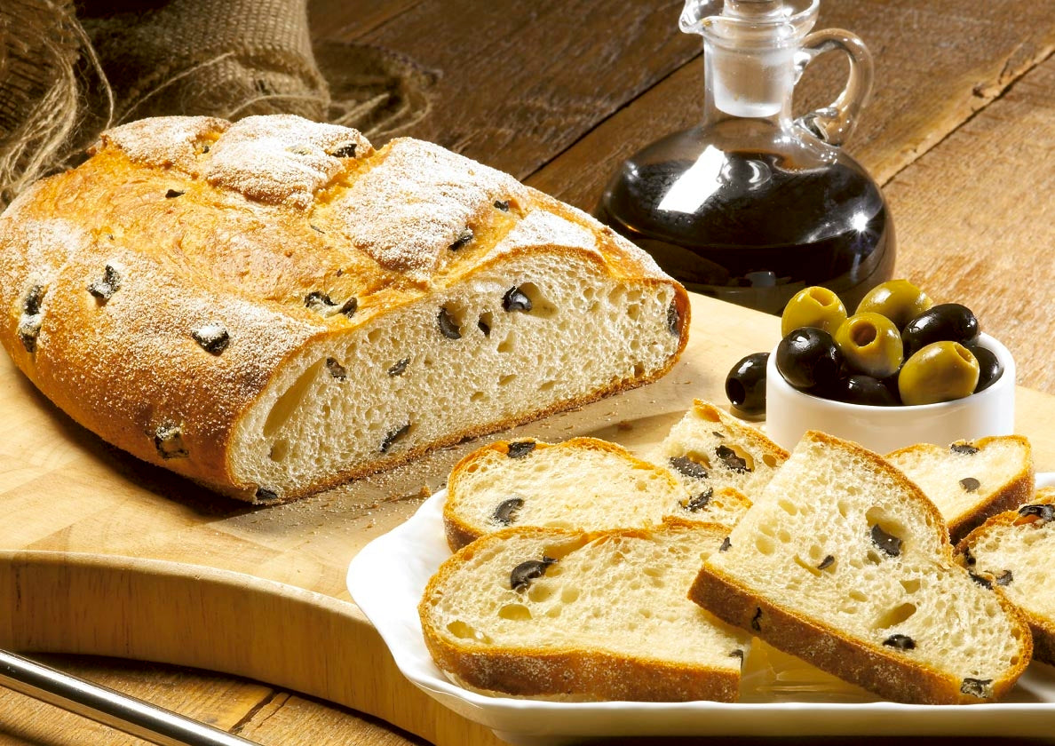 Greek Olive & Yoghurt Bread