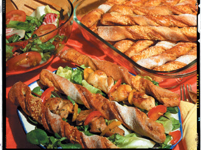 Wholemeal Cheese Sticks