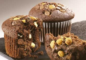 Triple Chocolate Muffins