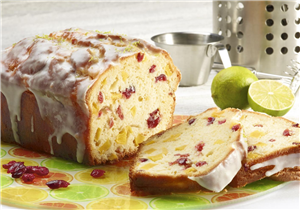 Cranberry and Mango Lime Cake