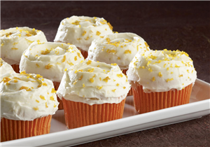 Mango, Marzipan & Ginger Cupcakes Recipe