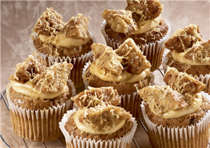 Sticky Toffee Butterfly Cakes