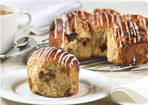 Plum Tea Buns