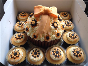 How to make a Giant Cupcake with Wright's mixes