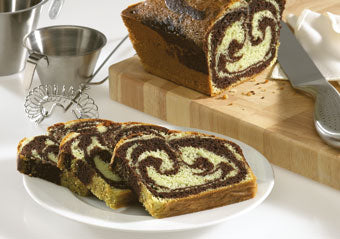Chocolate Mint Marble Cake
