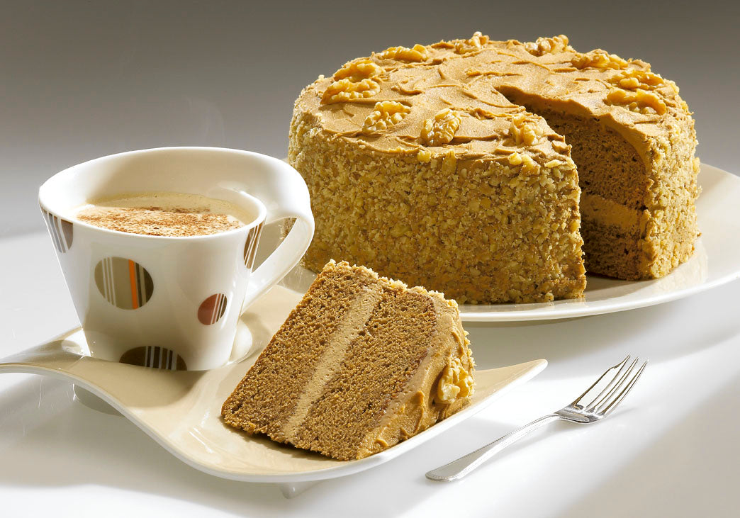 Coffee & Walnut Gateau