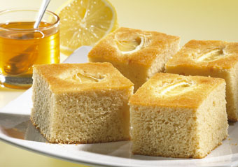 Lemon & Honey Tea Squares