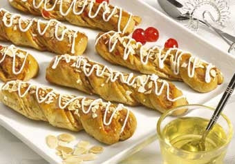 Almond & Cherry Twists