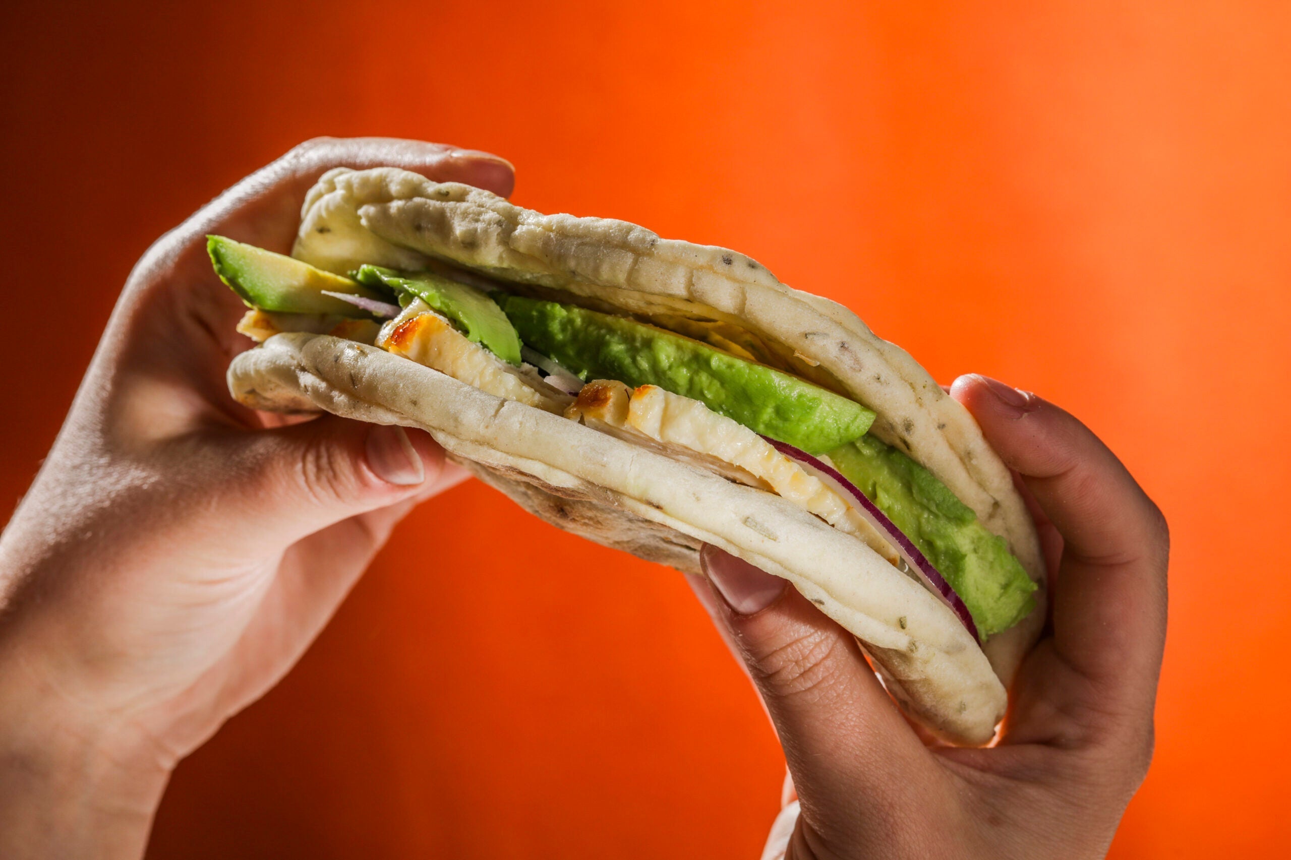 Pesto & mozzarella flatbreads