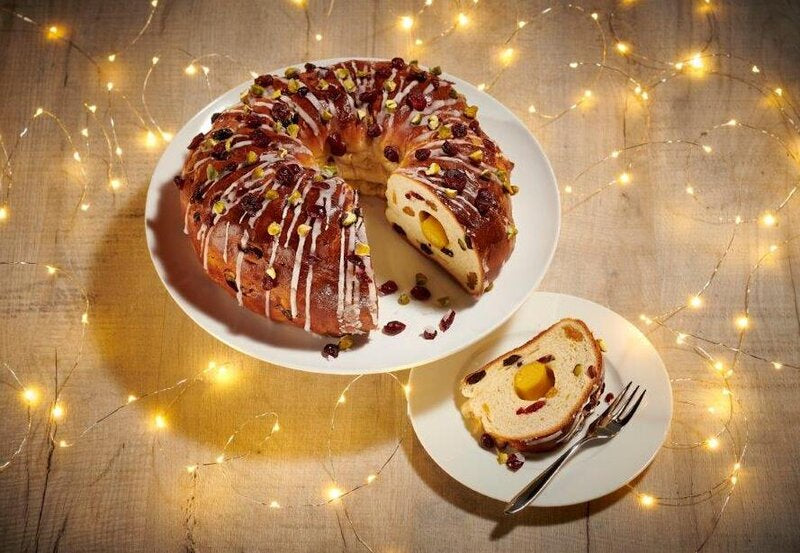Stollen Wreath
