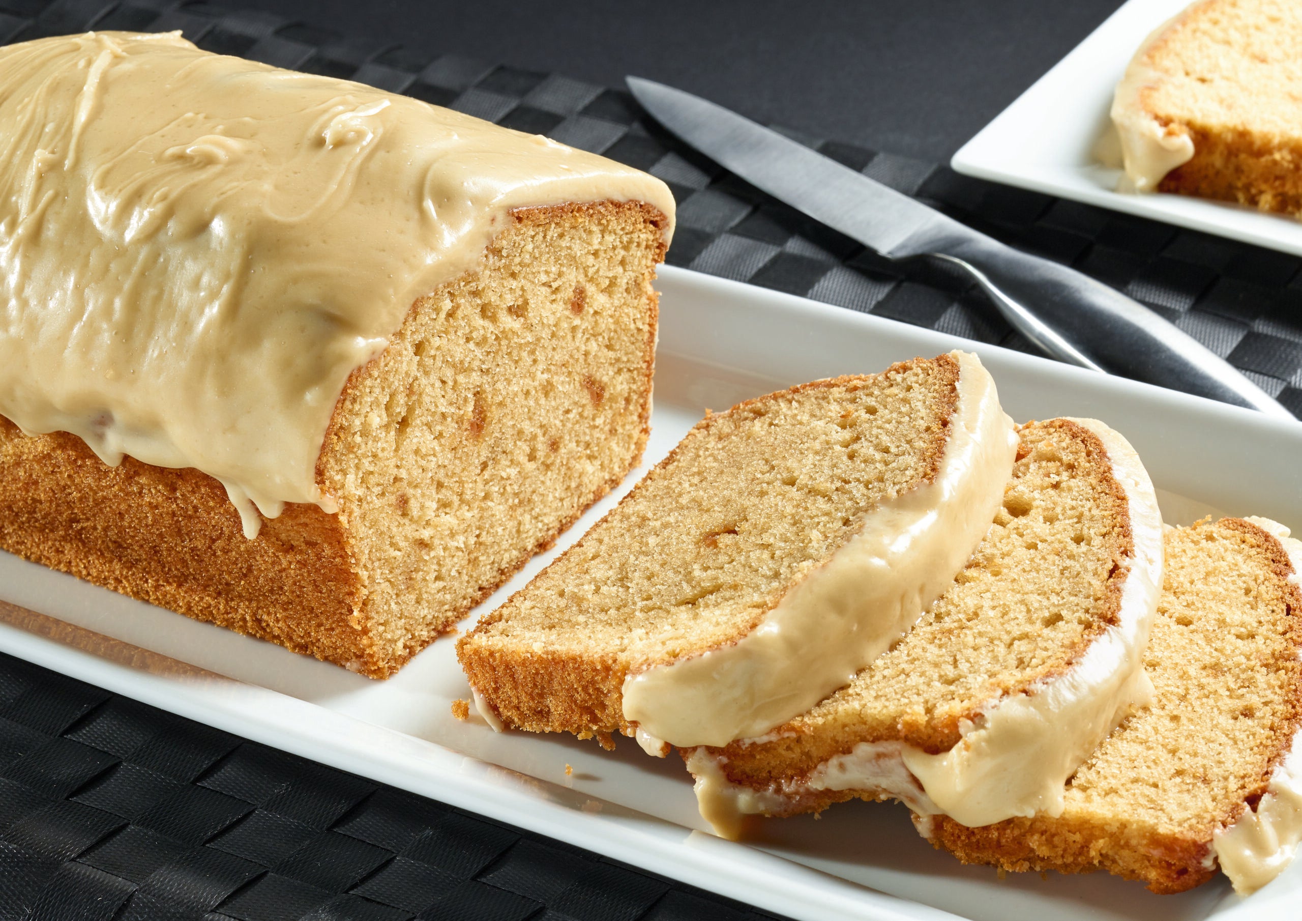 Toffee Cake with Salted Caramel Icing