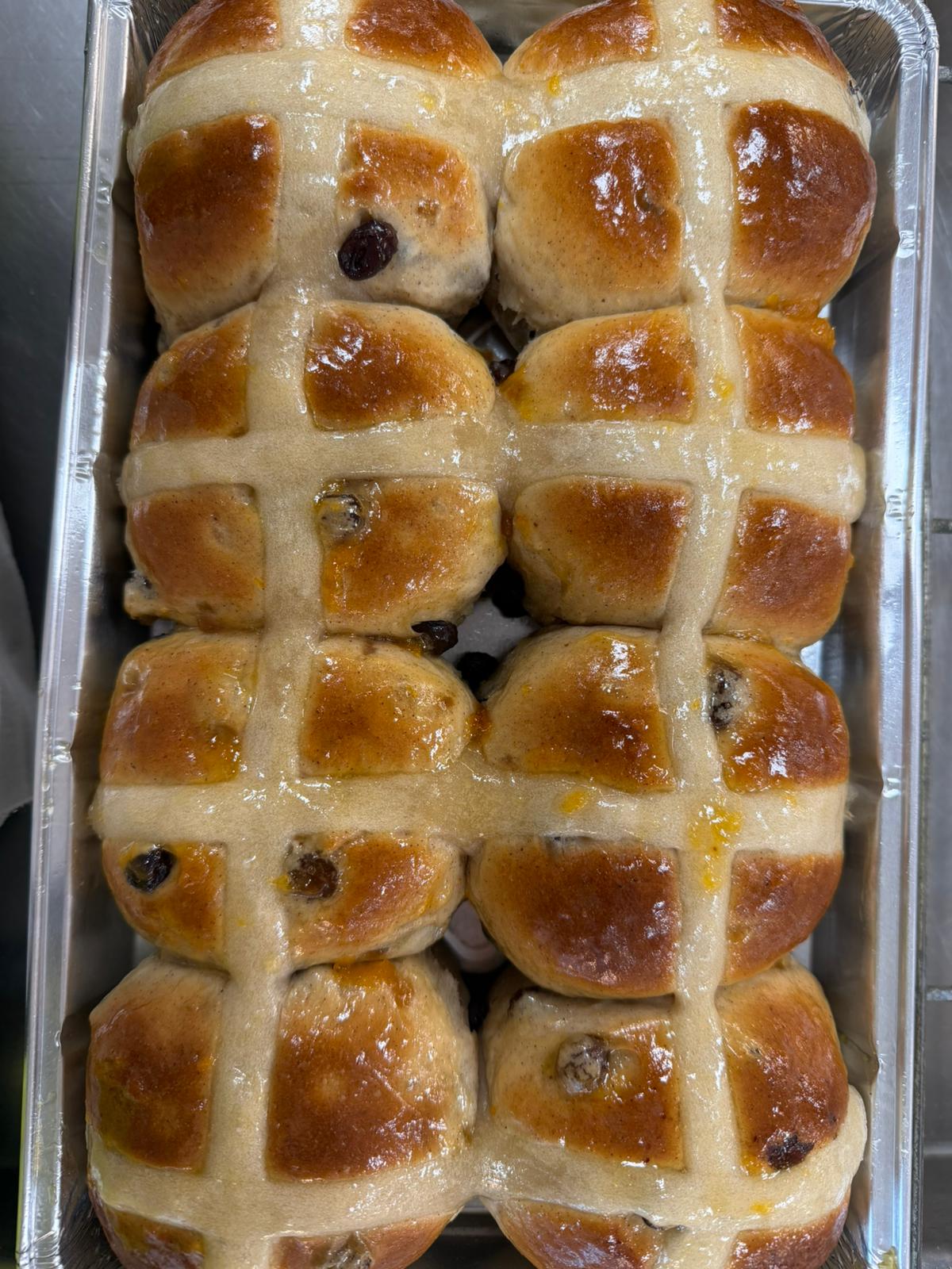 Hot cross buns