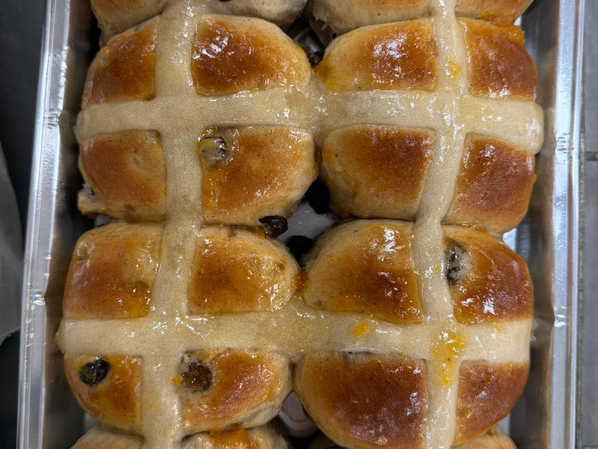 Hot cross buns