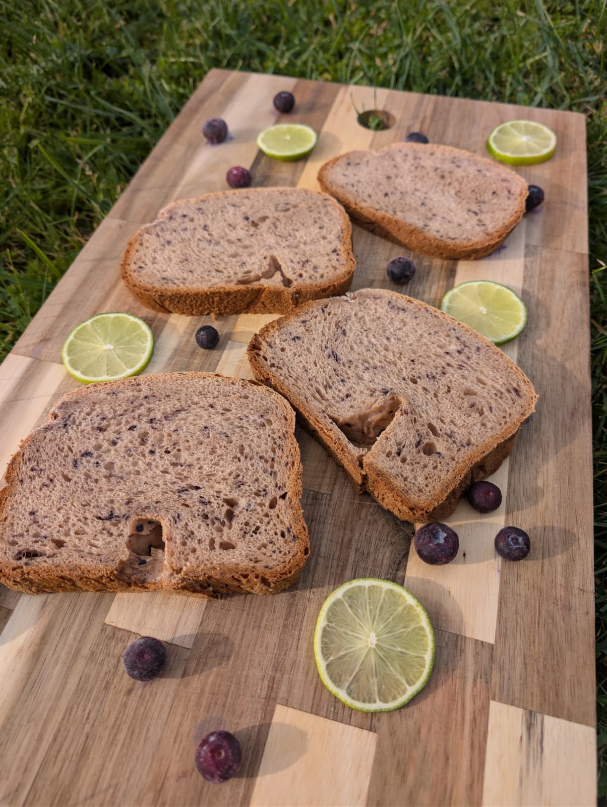 Lemon, Lime & Blueberry Bread