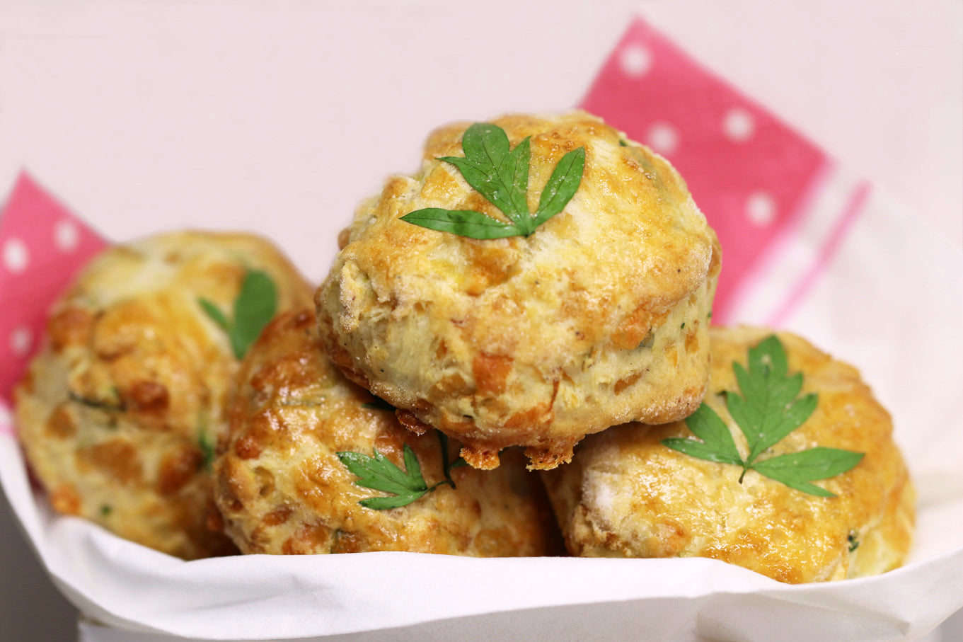 Cheese and Courgette Scones