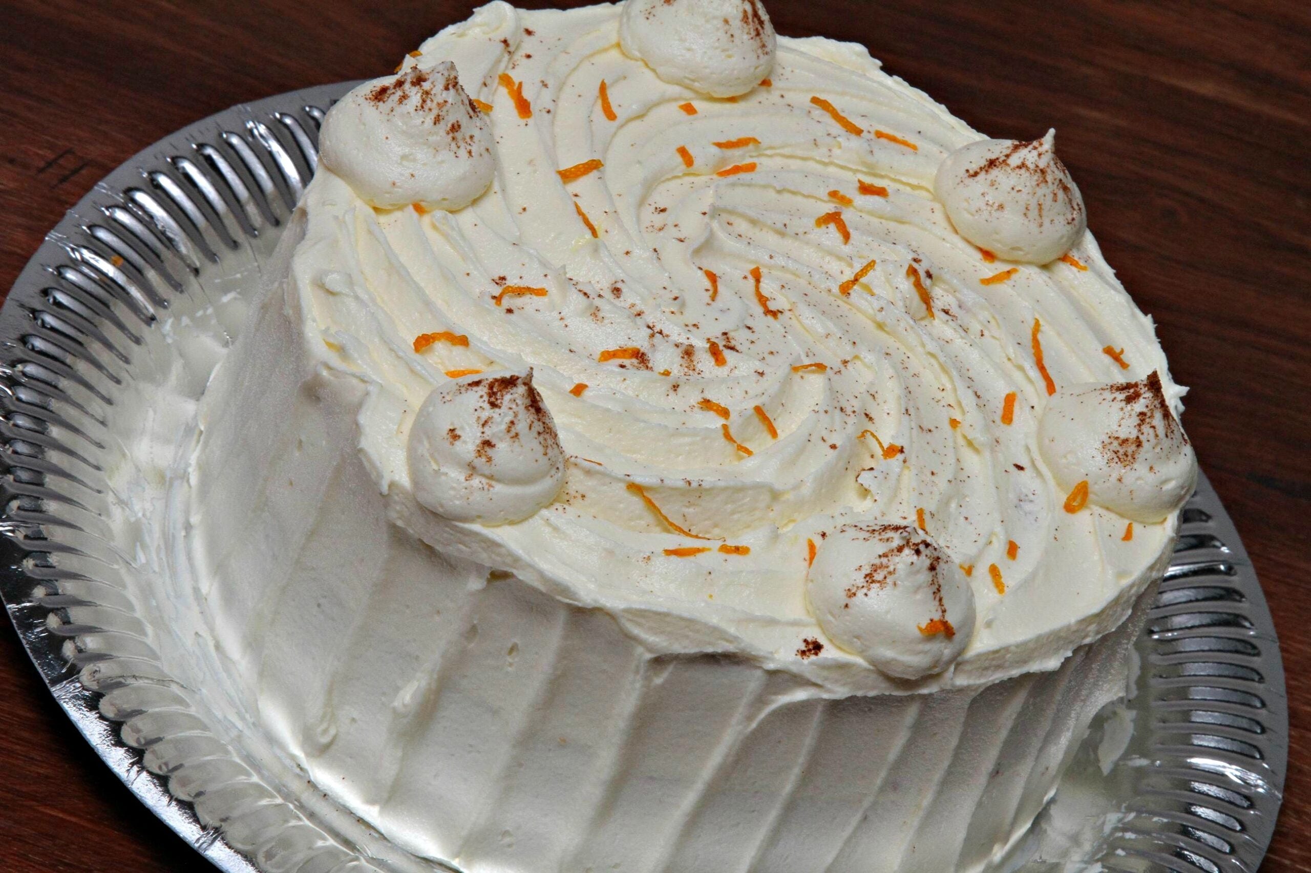 Chintal Kakaya’s Cinnamon And Clove Spiced Orange Madeira With Coffee Buttercream Icing.