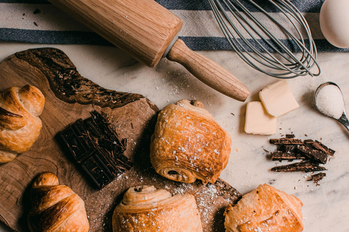 Chocolate and Vanilla Custard Brioche