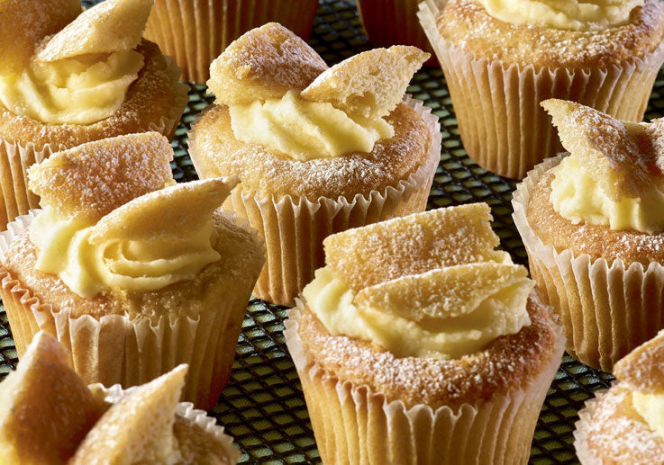 Lemon & Elderflower Butterfly Cakes