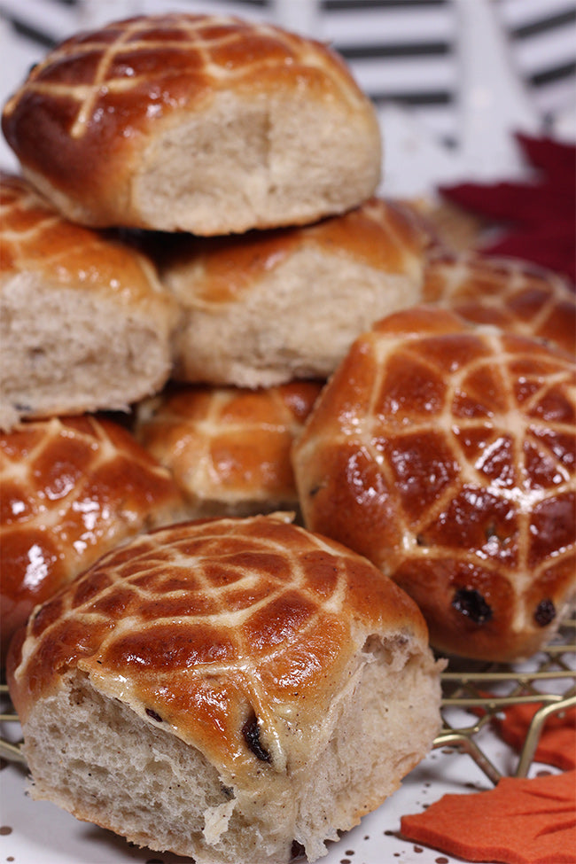 Spider Web Buns