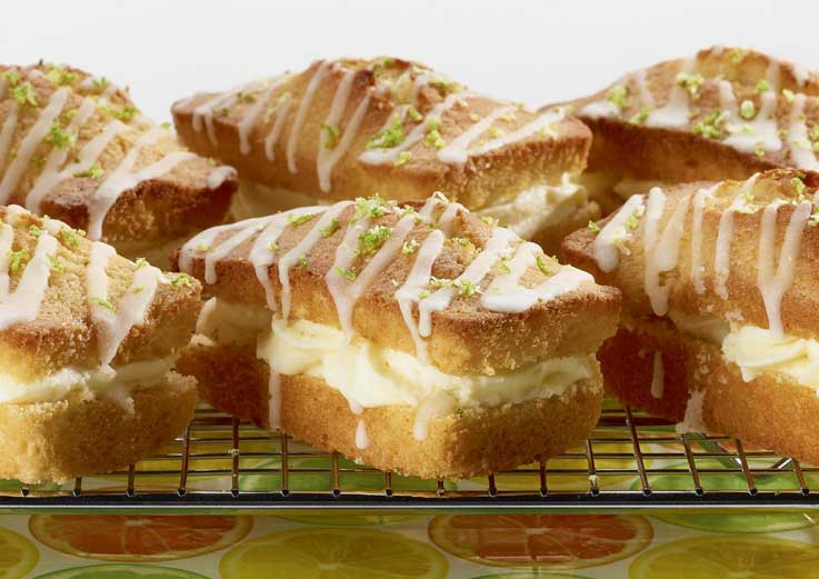 Lager and Lime Mini Loaf Cakes