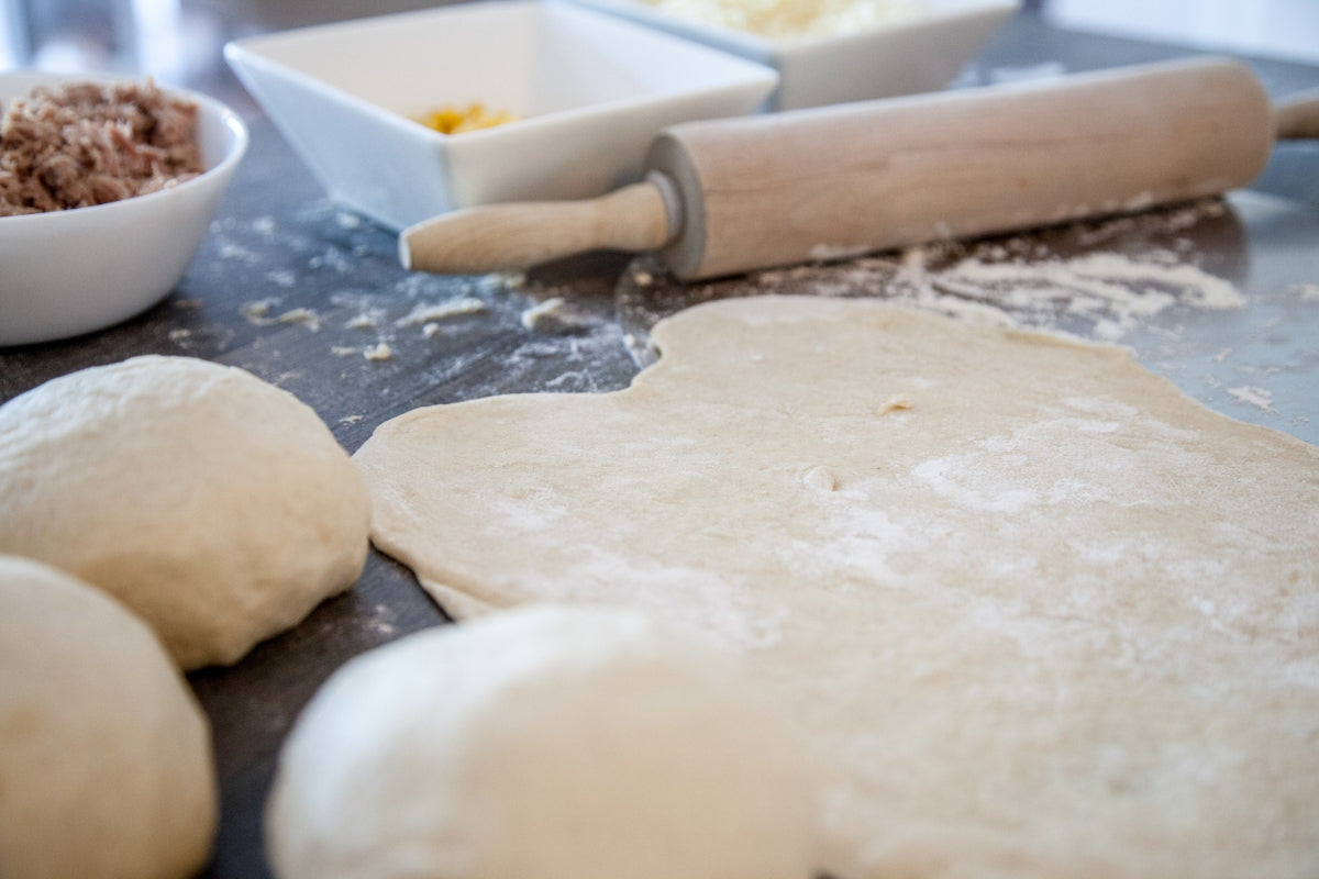 Pizza bases made with Premium White
