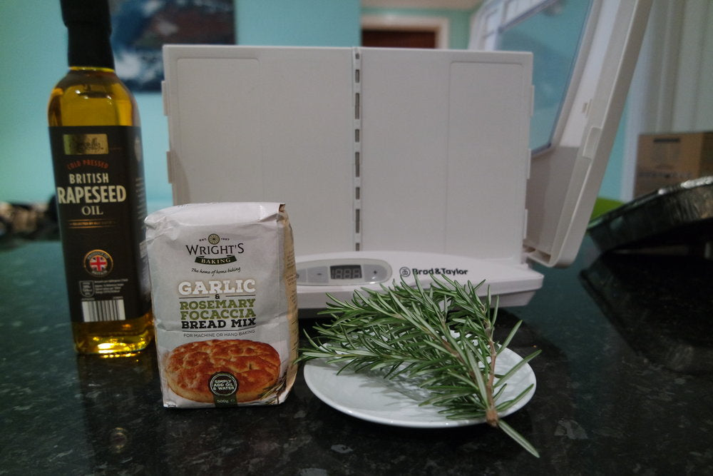 Garlic & Rosemary Focaccia with the Brod and Taylor prover