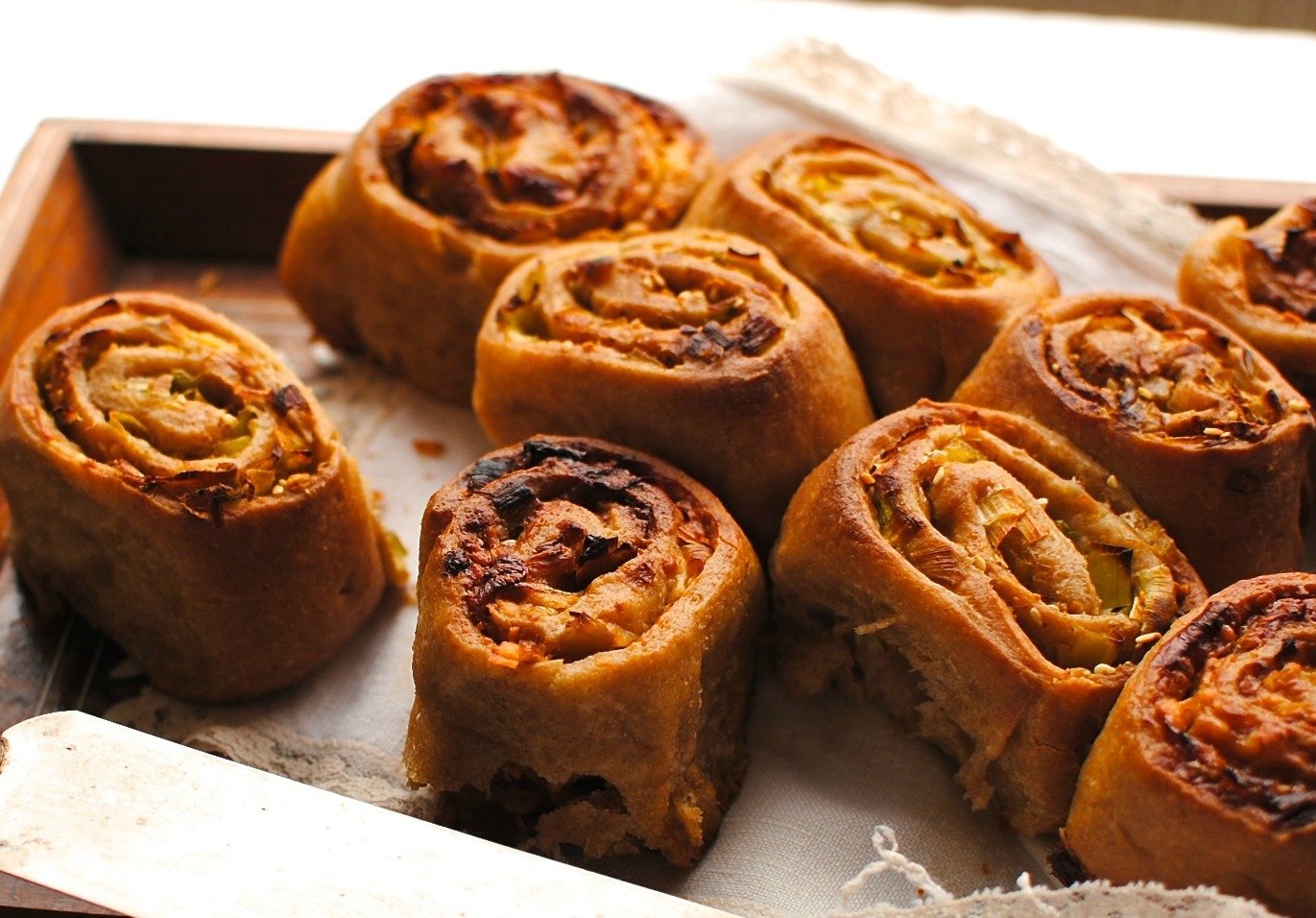 Savoury Chelsea Bun