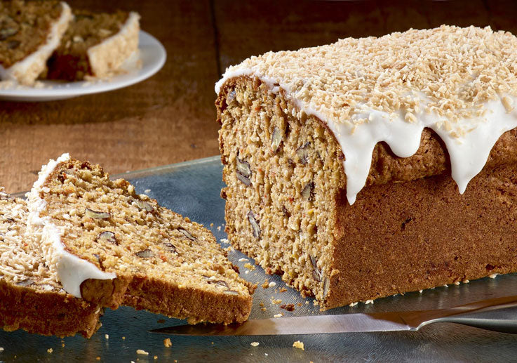Sweet Potato, Coconut & Pecan Cake