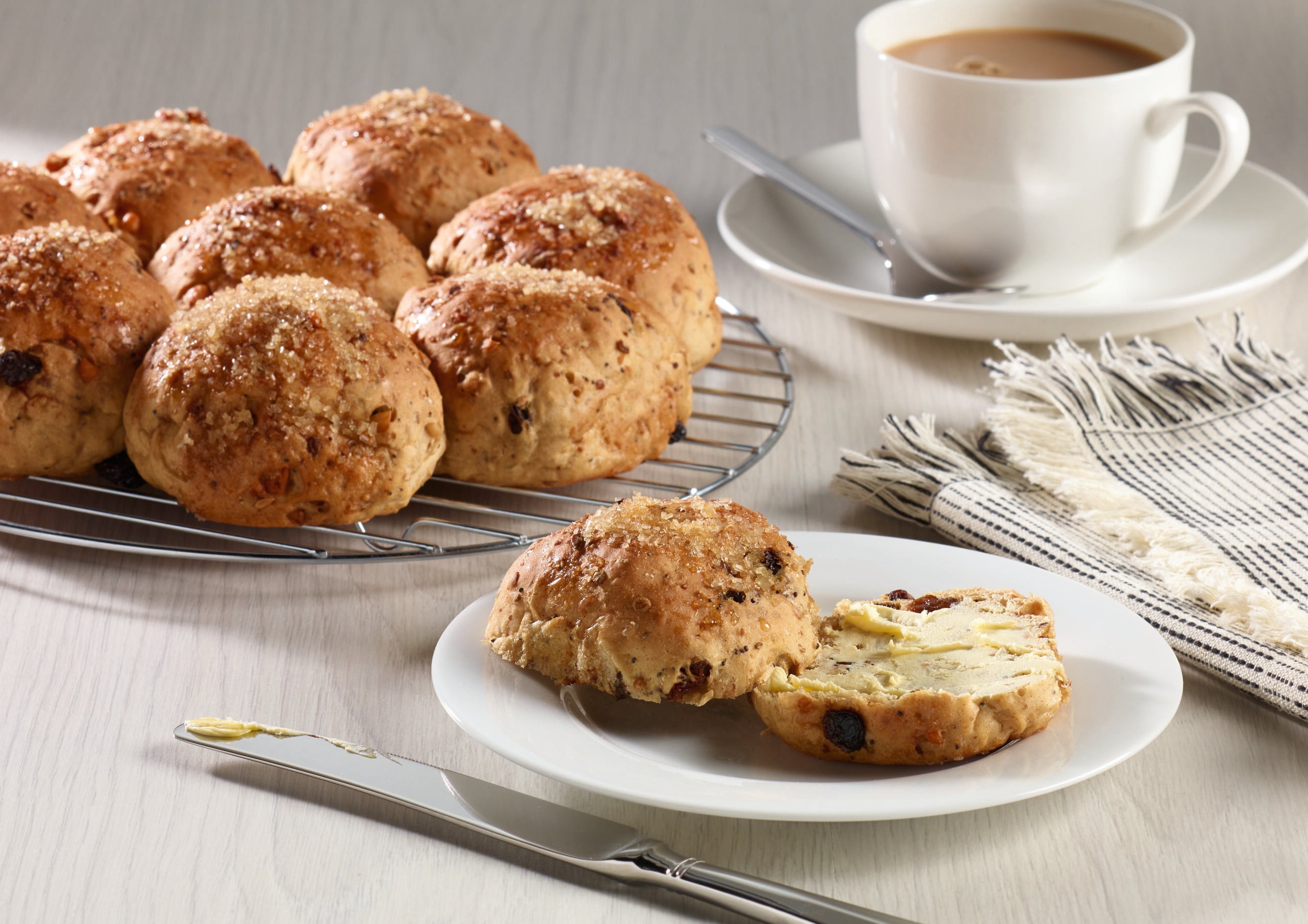 Sweet Tea Time Bun Rounds