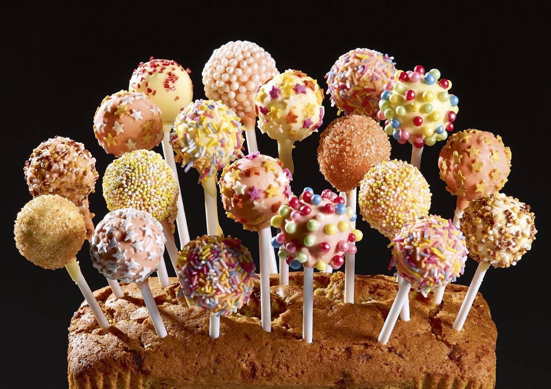 Toffee Cake Pops