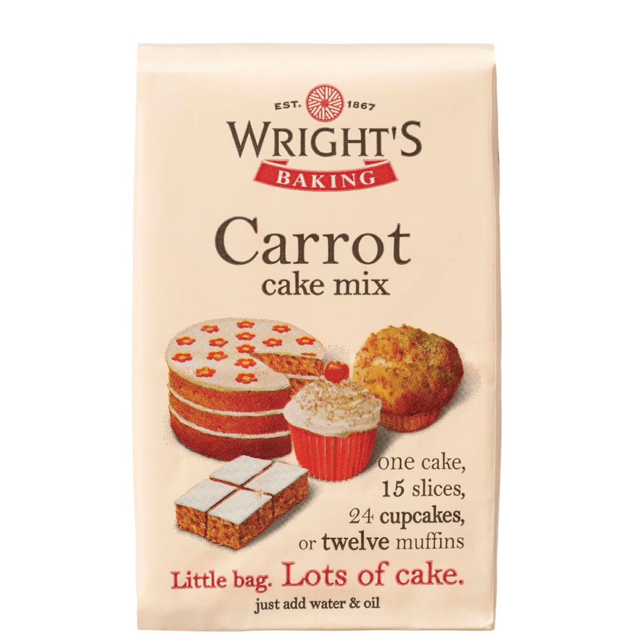 Carrot Cake Mix 5 x 500g