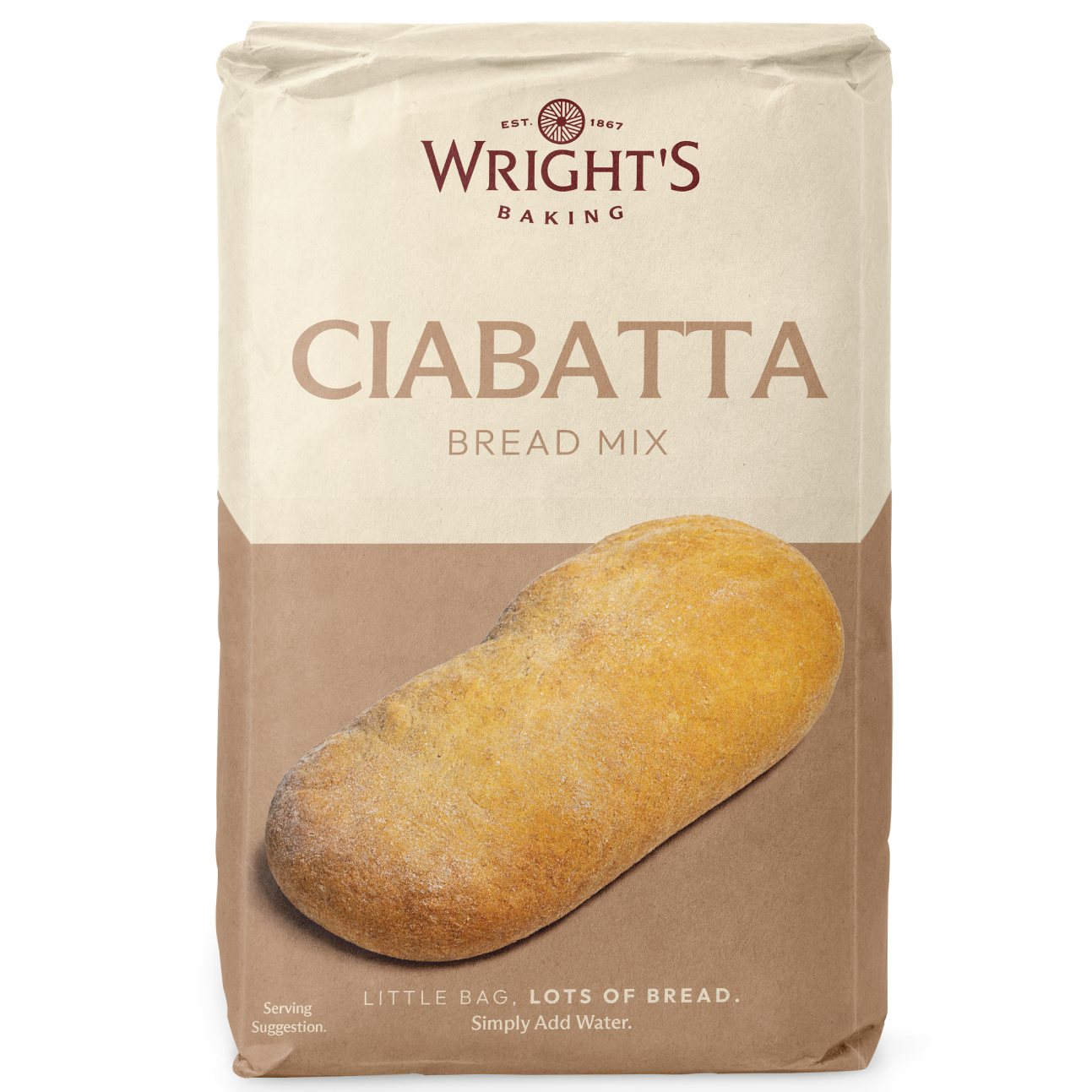 Classic Ciabatta Bread Mix 5 x 500g