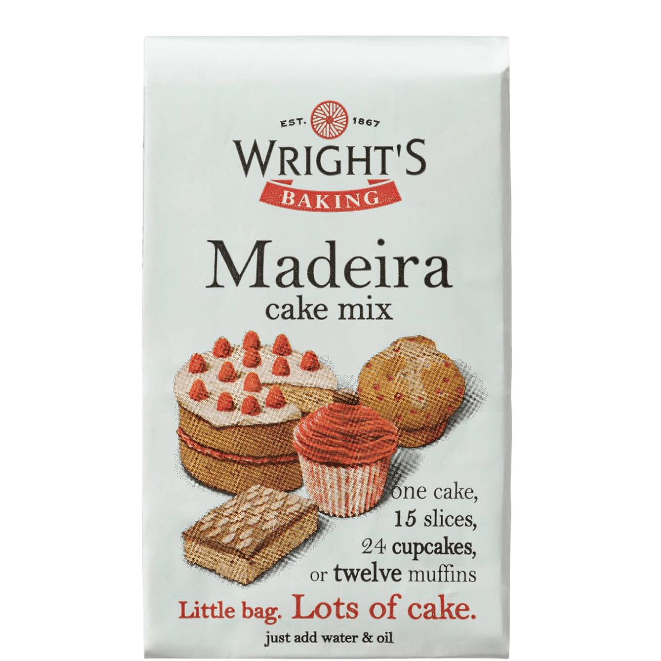 Madeira Cake Mix 5 x 500g