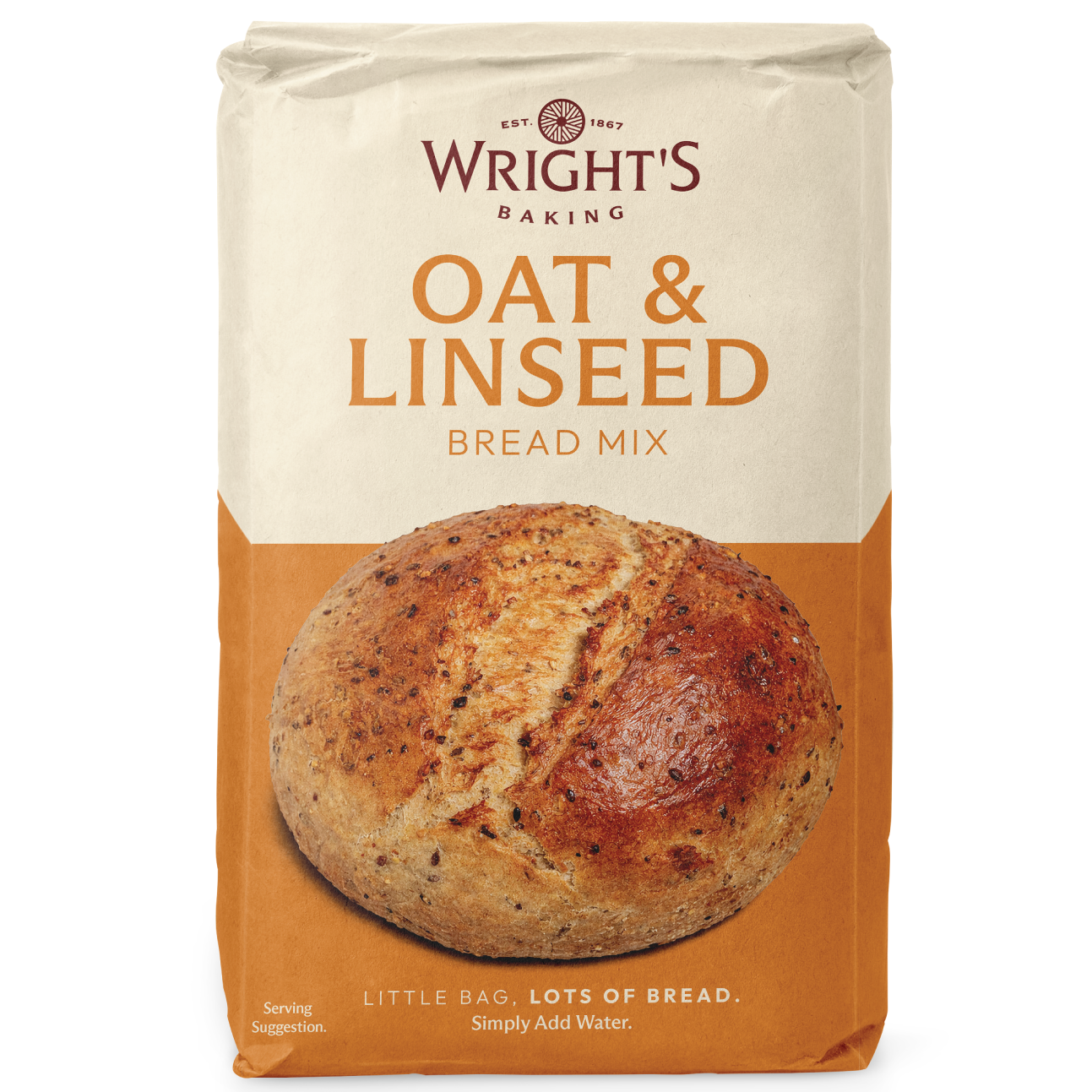 Oat & Linseed Bread Mix 5 x 500g
