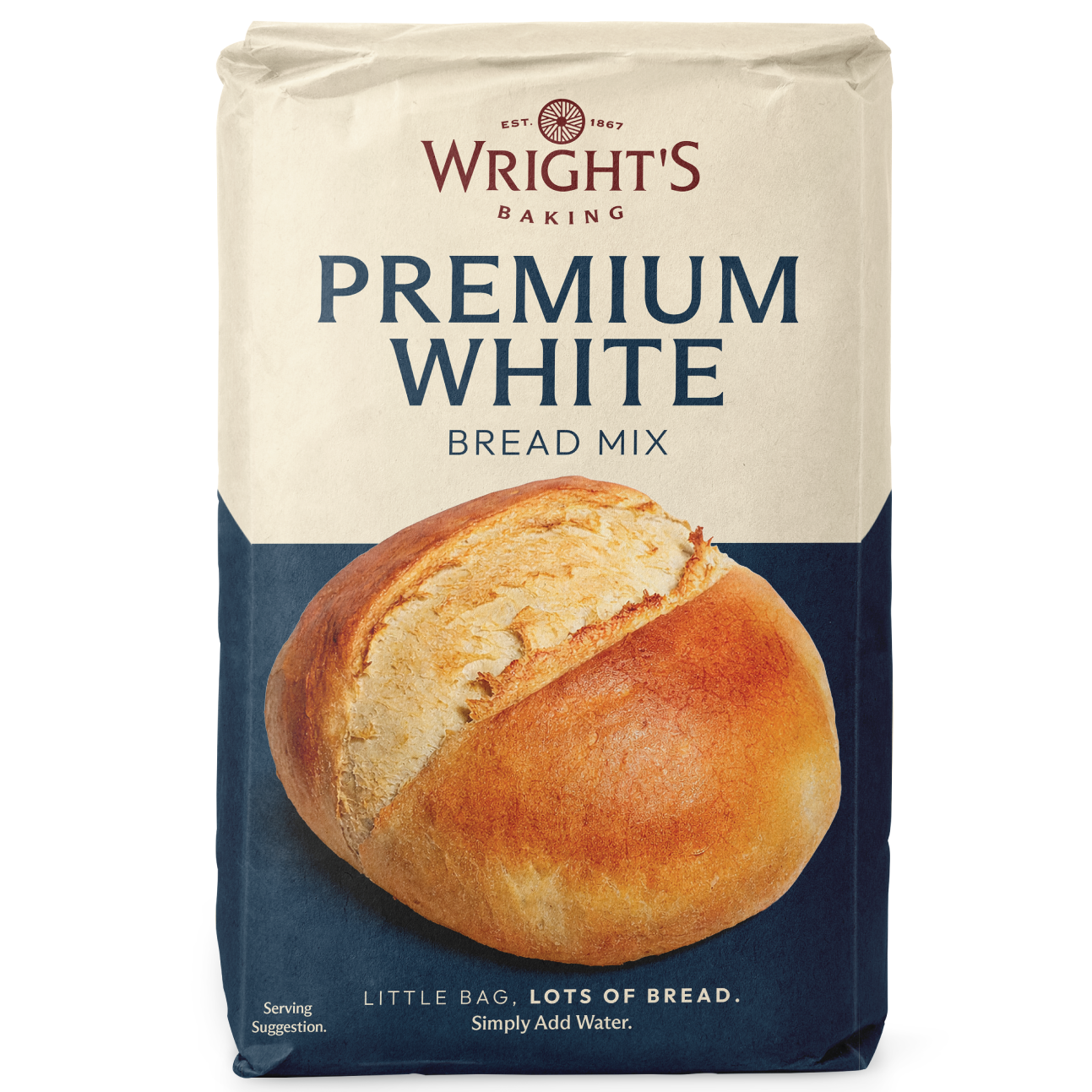 Premium White Bread Mix 5 x 500g