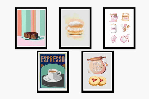 5 Kitchen Art Printables