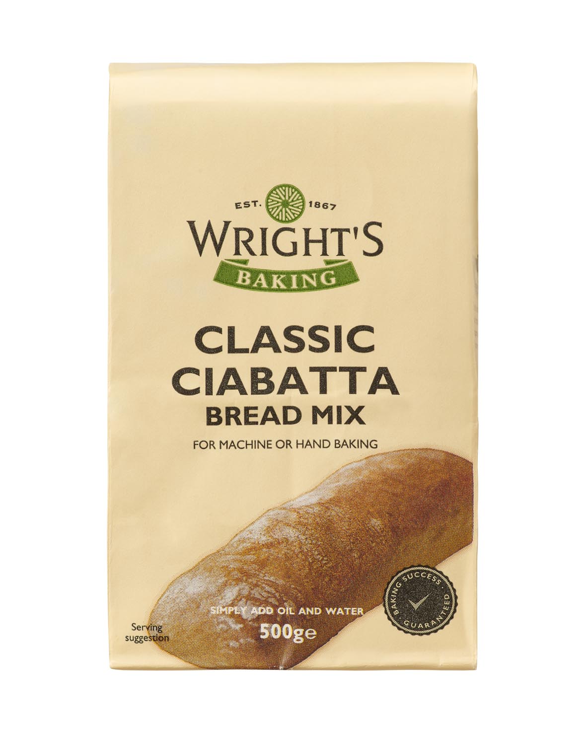 Classic Ciabatta Bread Mix 5 x 500g