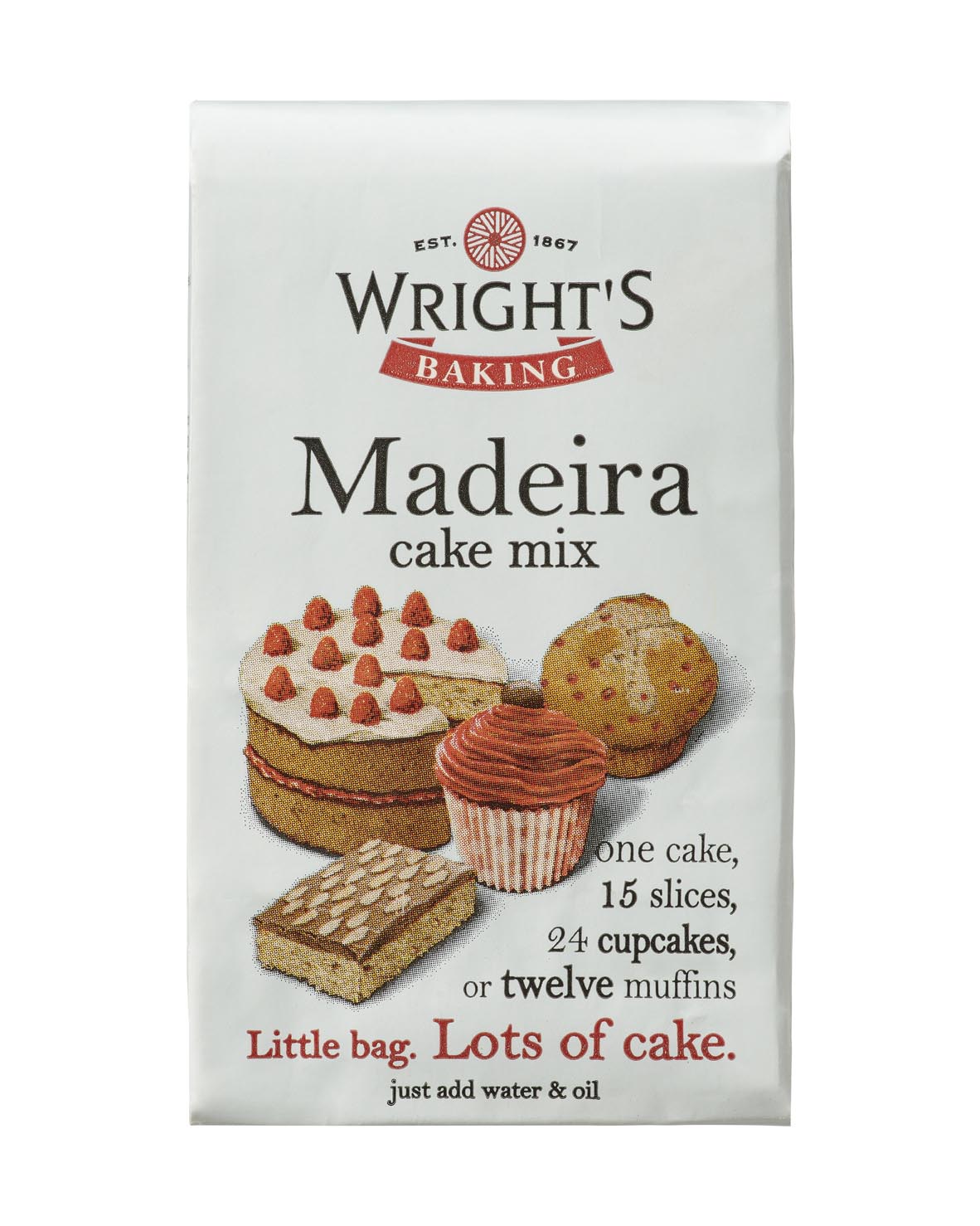 Madeira Cake Mix 5 x 500g