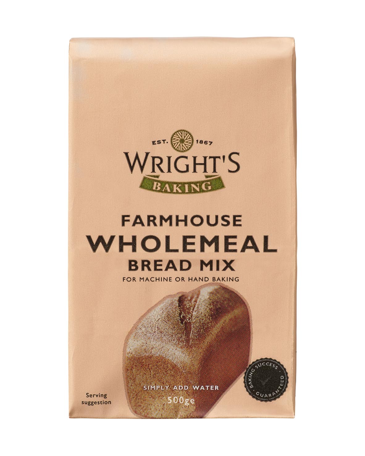 Farmhouse Wholemeal Bread Mix 5 x 500g
