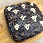 halloween ghost brownies